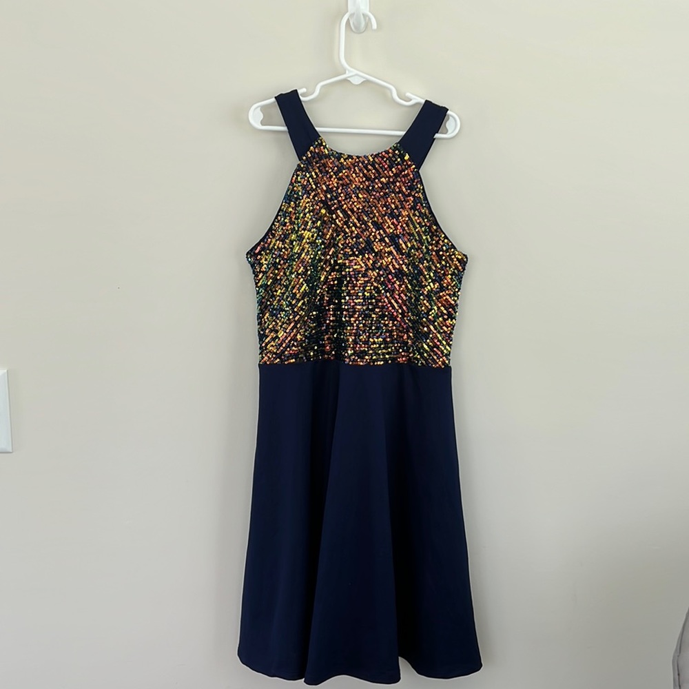 Zunie Girl Sequin Dress